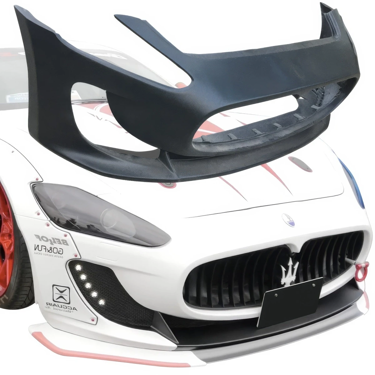 FRP LBPE Front Bumper > Maserati GranTurismo 2008-2017 - 109143