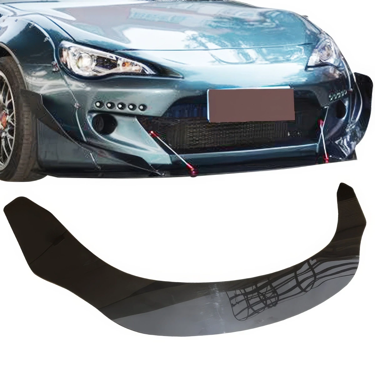 FRP TKYO v2 Wide Body Front Splitter > Toyota 86 2017-2021 - 109167