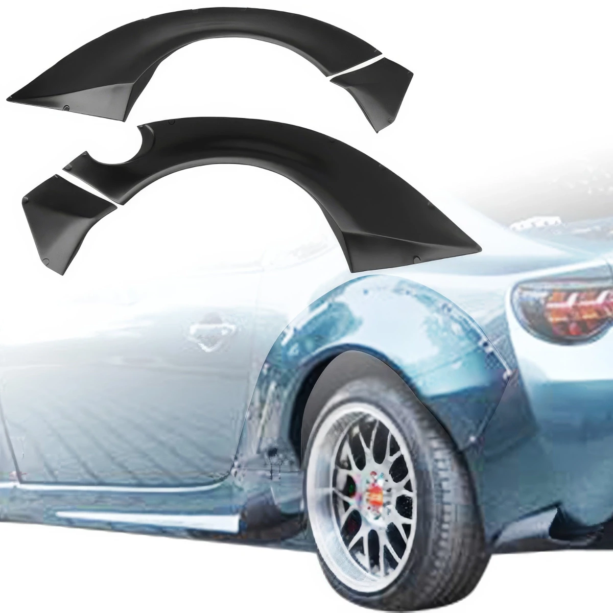 FRP TKYO v2 Wide Body Fender Flares (rear) 4pc 70mm > Toyota 86 2017-2021 - 109171