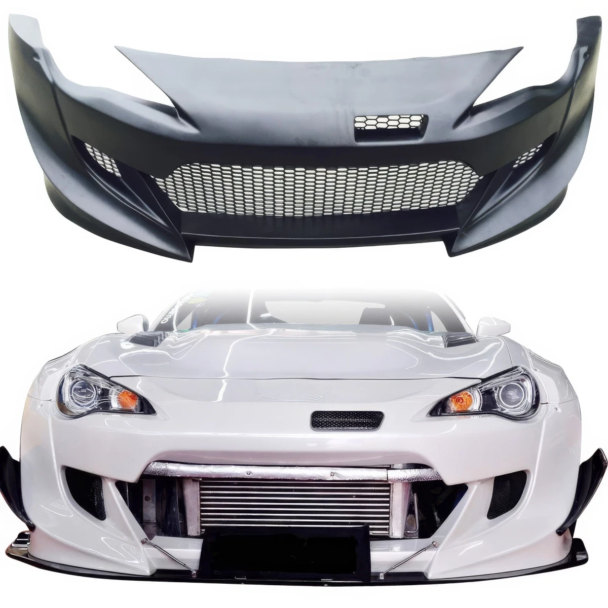 FRP TKYO v3 Wide Body Front Bumper > Toyota 86 2017-2021 - 109177