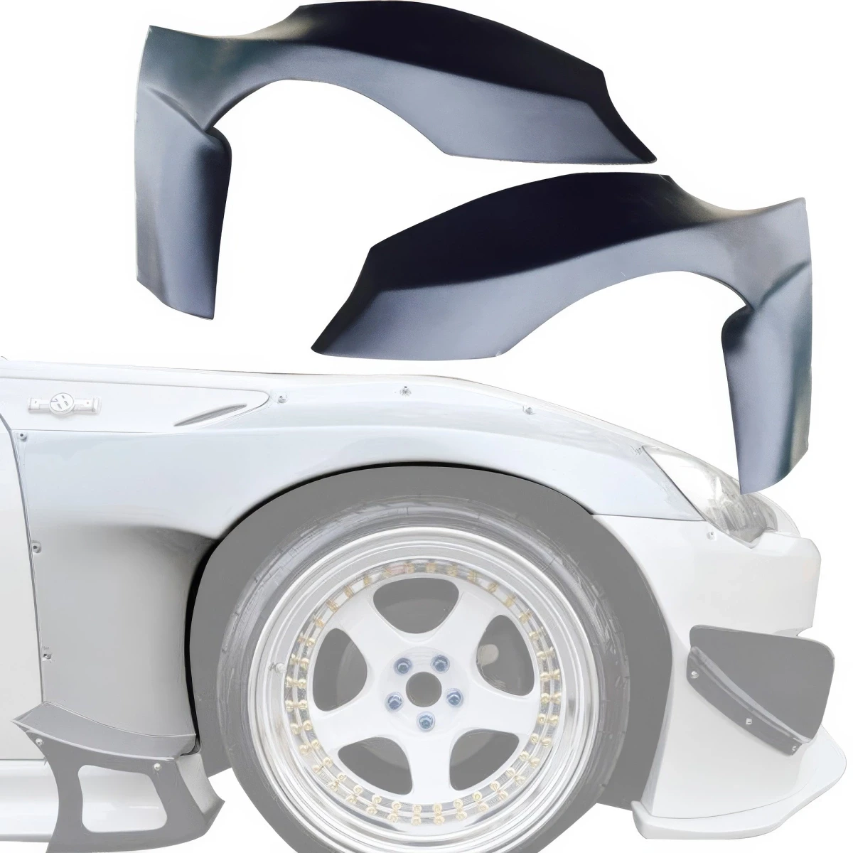 FRP TKYO v3 Wide Body Fender Flares (front) 65mm > Toyota 86 2017-2021 - 109180