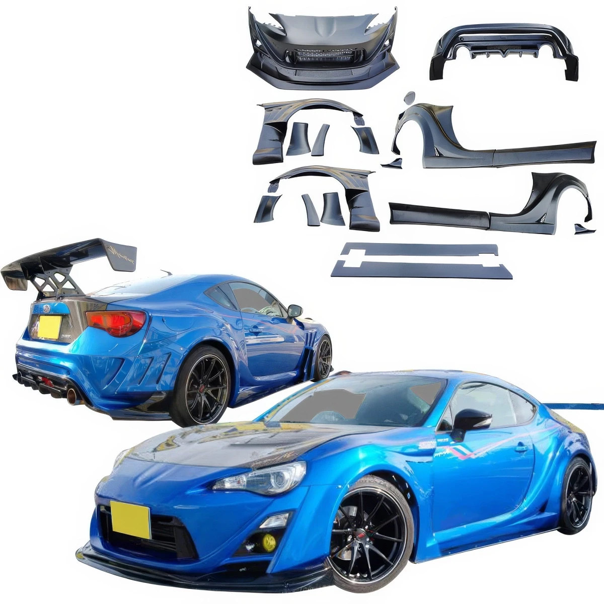 FRP VAR Wide Body Kit > Scion FR-S 2013-2016 - 109191