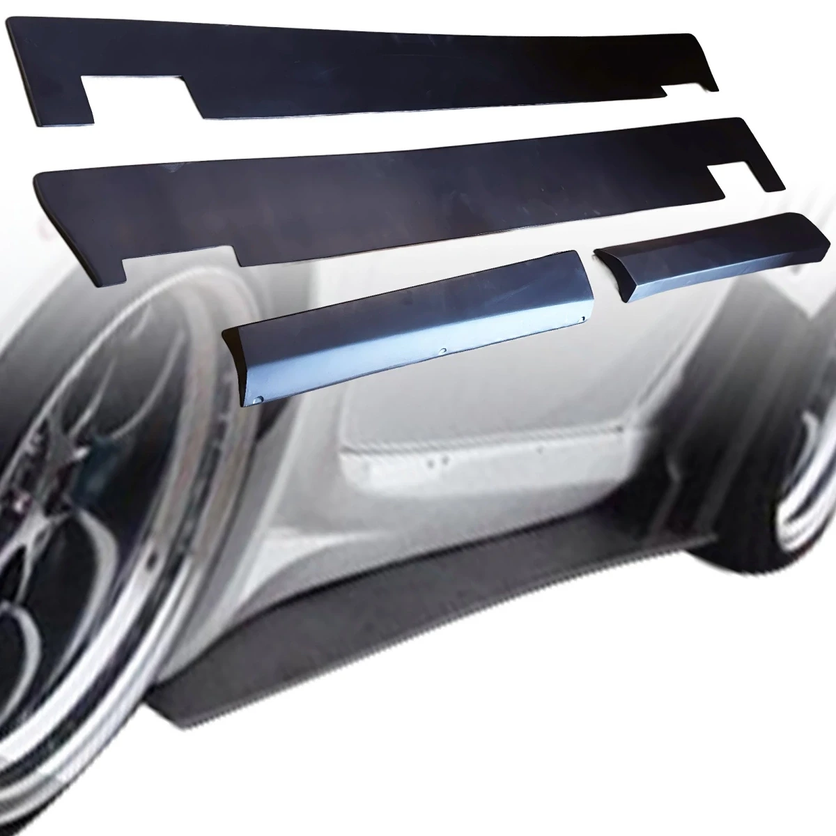 FRP VAR Side Skirts /w Spliiters 4pc > Subaru BRZ 2013-2021 - 109192