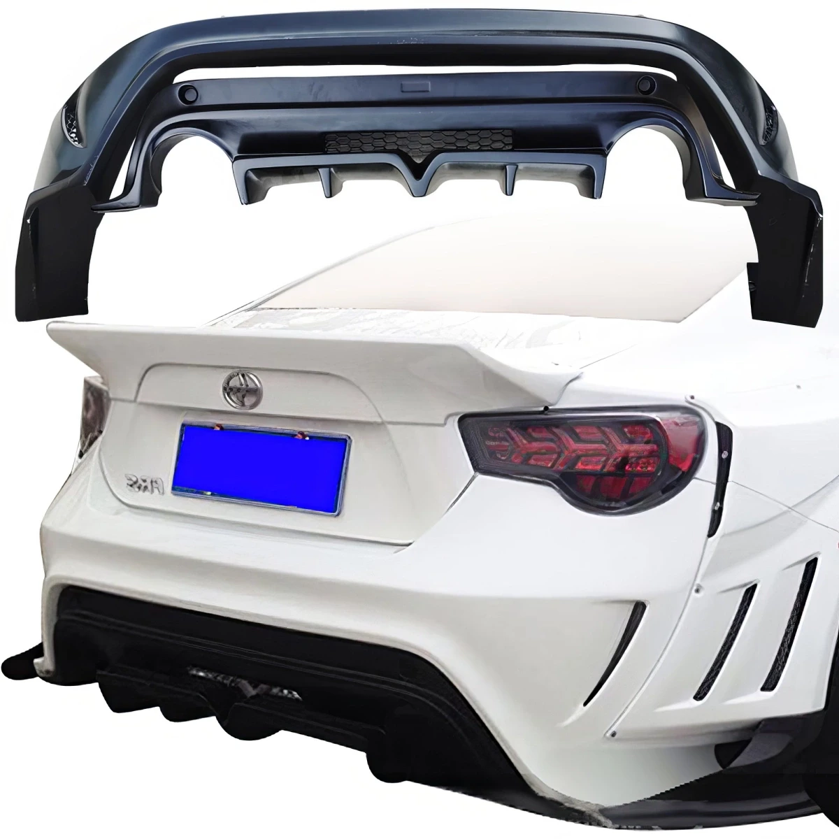 FRP VAR Wide Body Rear Bumper 2pc > Subaru BRZ 2013-2021 - 109194