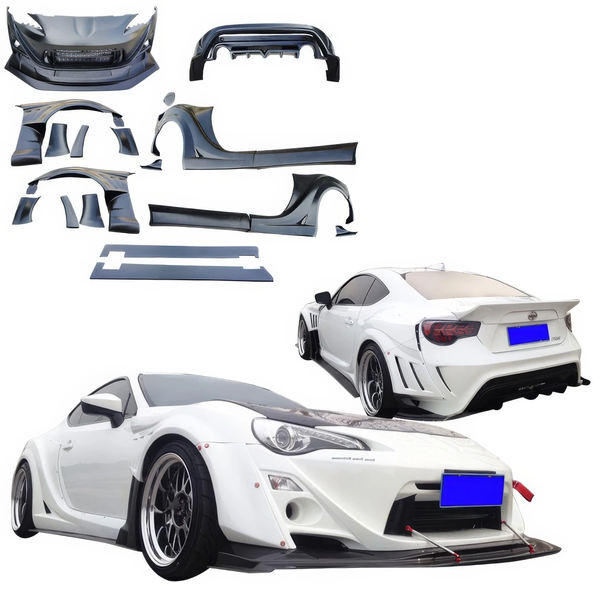 FRP VAR Wide Body Kit > Subaru BRZ 2013-2021 - 109195