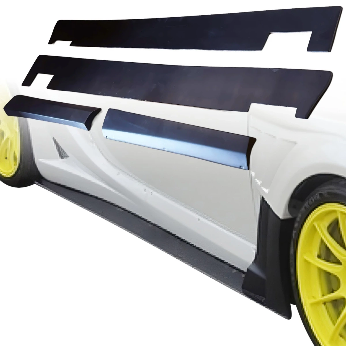 FRP VAR Side Skirts /w Spliiters 4pc > Toyota 86 2017-2021 - 109201