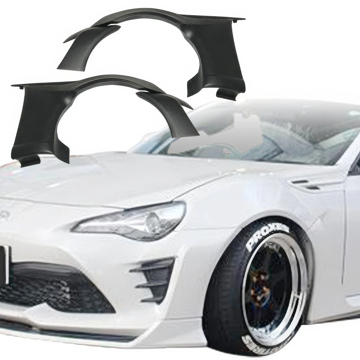 FRP AG T2 Wide Body Fenders (front) 4pc 50mm > Toyota 86 2017-2021 - 109216