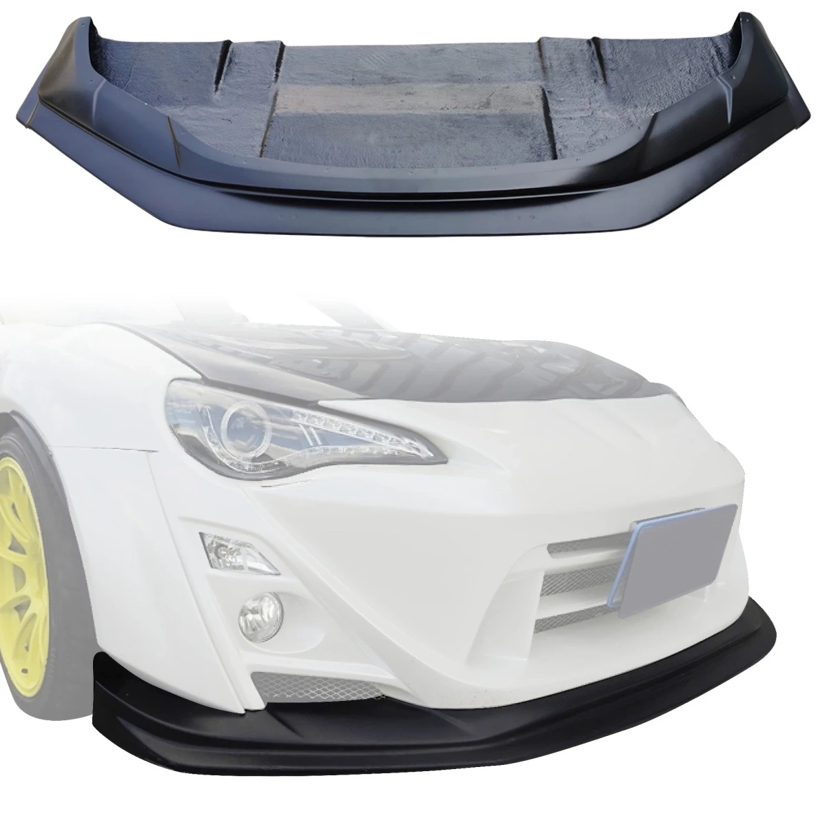 FRP VAR Wide Body Front Splitter > Subaru BRZ 2013-2021 - 109224