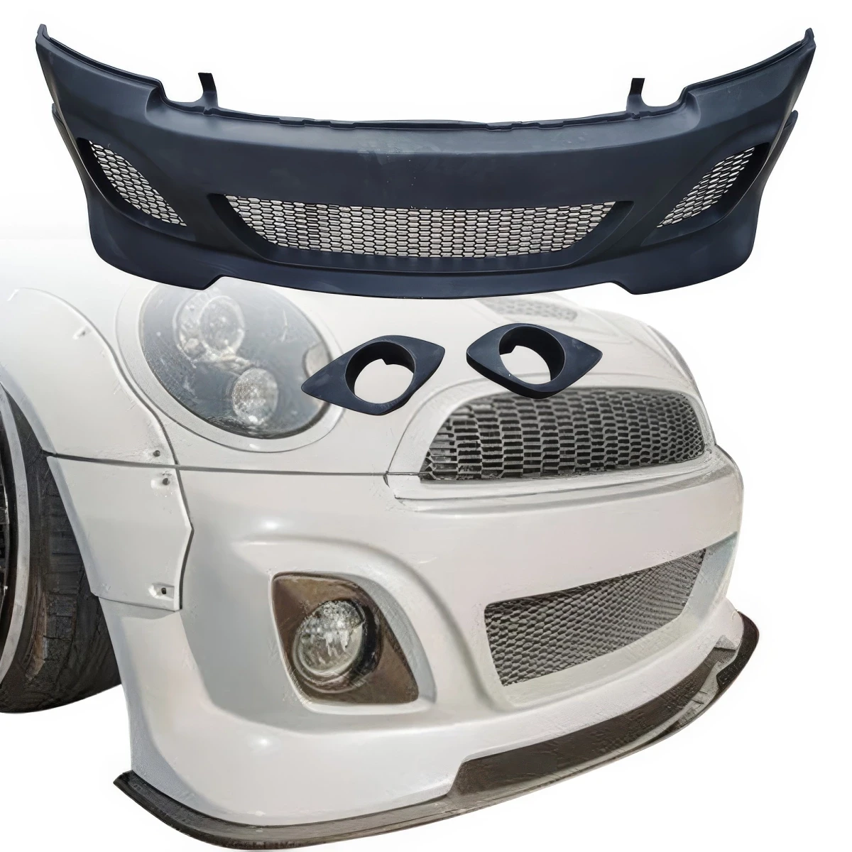 FRP LBPE Wide Body Front Bumper > Mini Cooper (R56 R57) 2007-2013 > 2dr - 109228