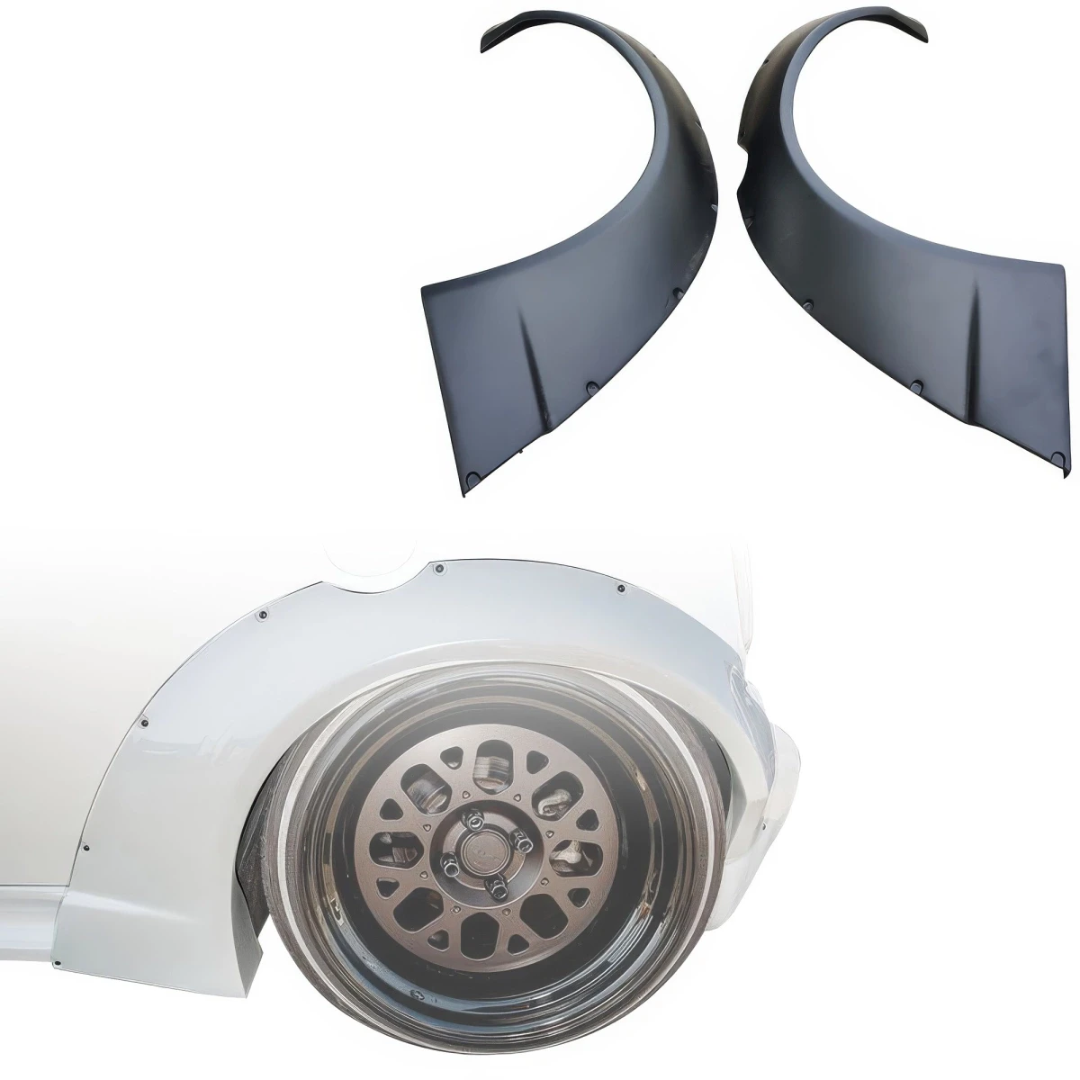 FRP LBPE Wide Body Fender Flares (rear) > Mini Cooper (R56 R57) 2007-2013 > 2dr - 109231