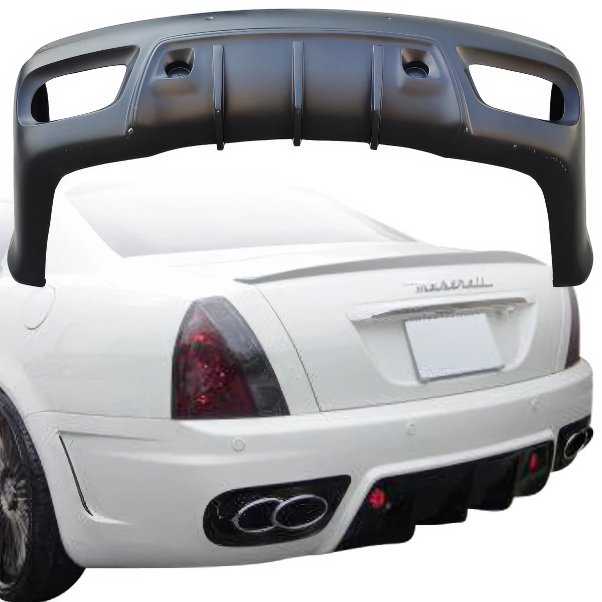 FRP WAL Rear Bumper > Maserati Quattroporte 2009-2012 - 109247