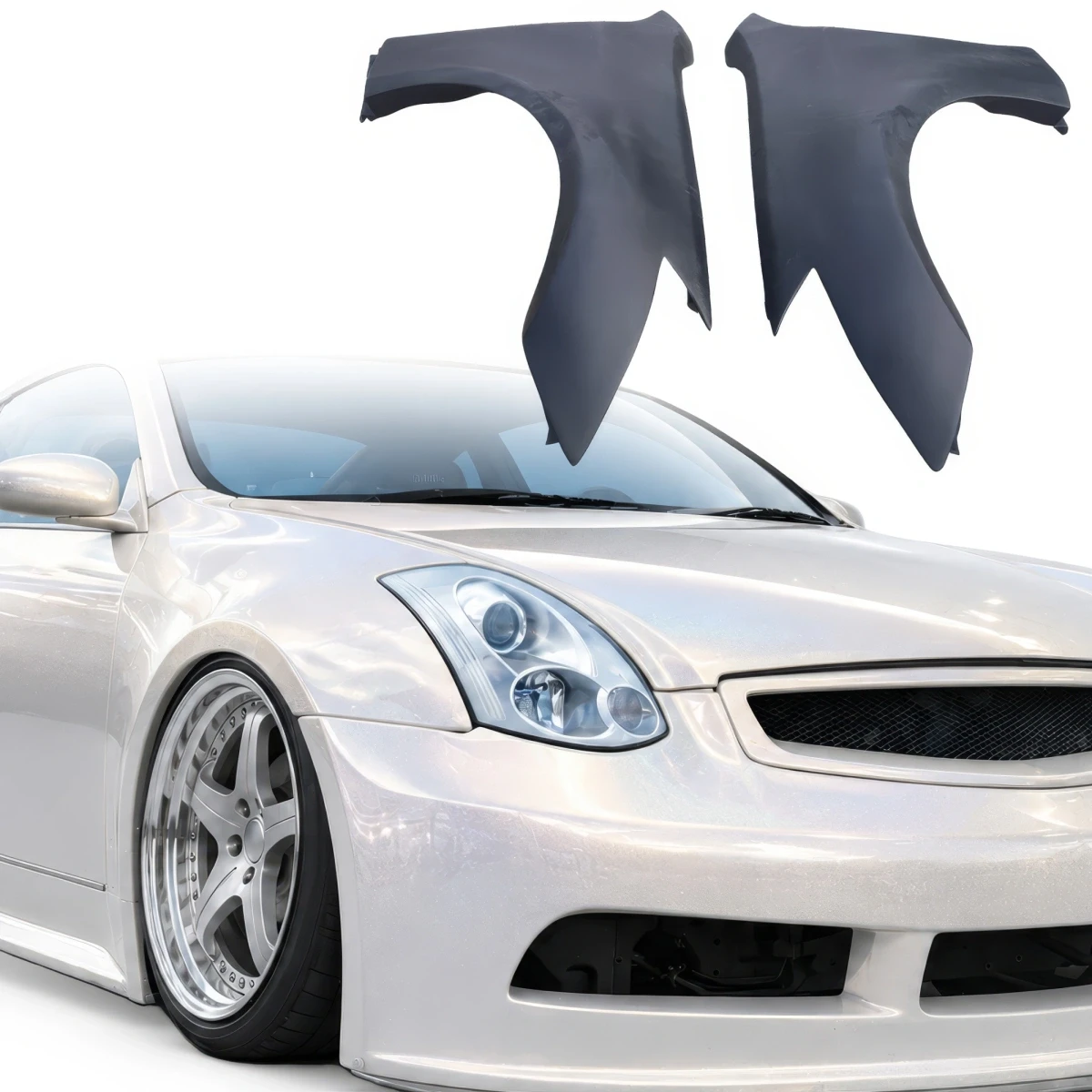 FRP APBR 45mm Wide Body Fenders (front) > Infiniti G35 Coupe 2003-2006 > 2dr Coupe - 109253