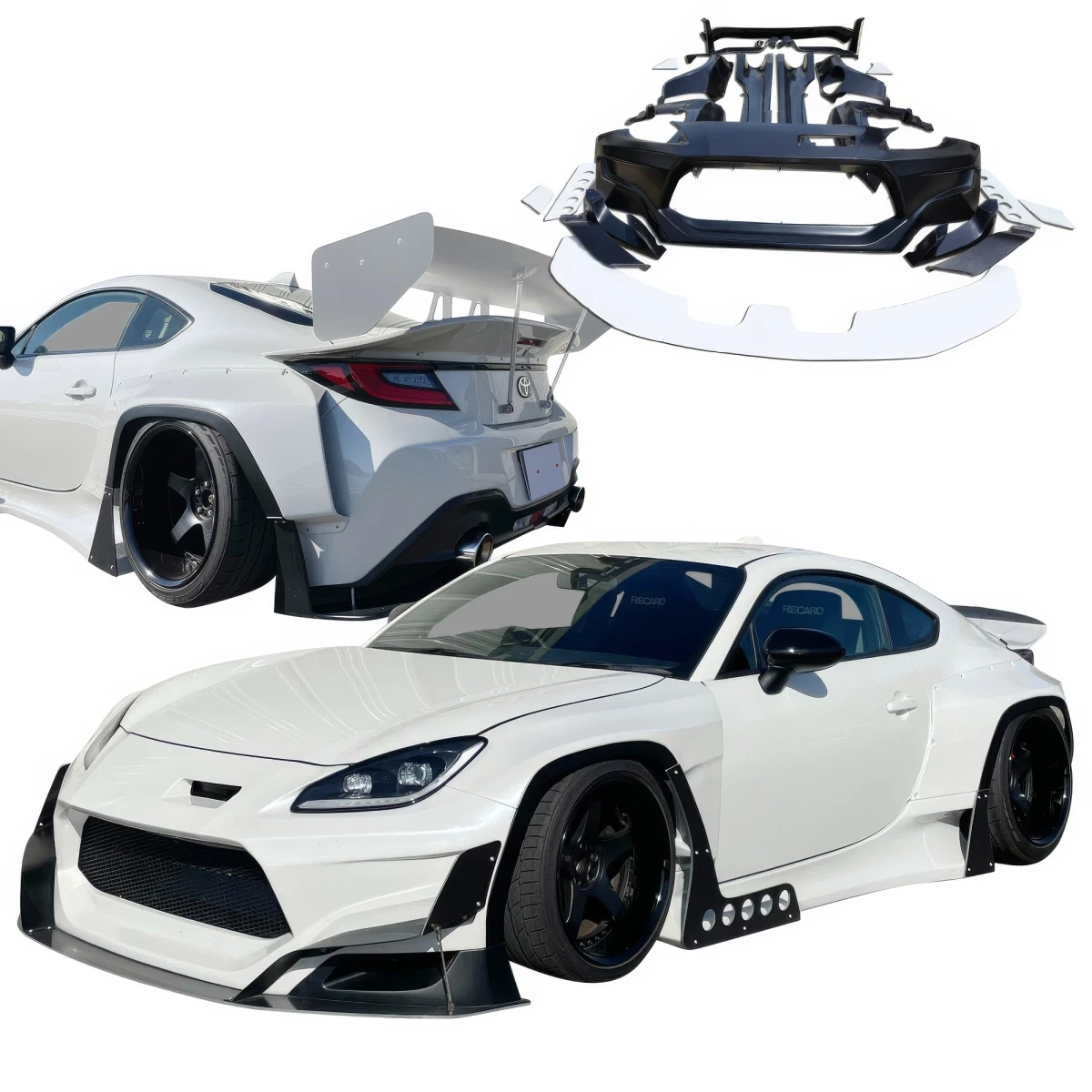 FRP TKYO Wide Body Kit /w Wing > Toyota GR86 2022-2026 - 109320