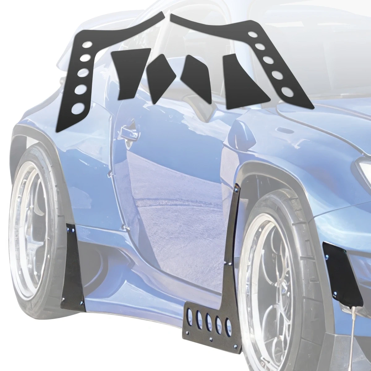 Plastic TKYO Wide Body Side Canards > Subaru BRZ 2022-2026 - 109326