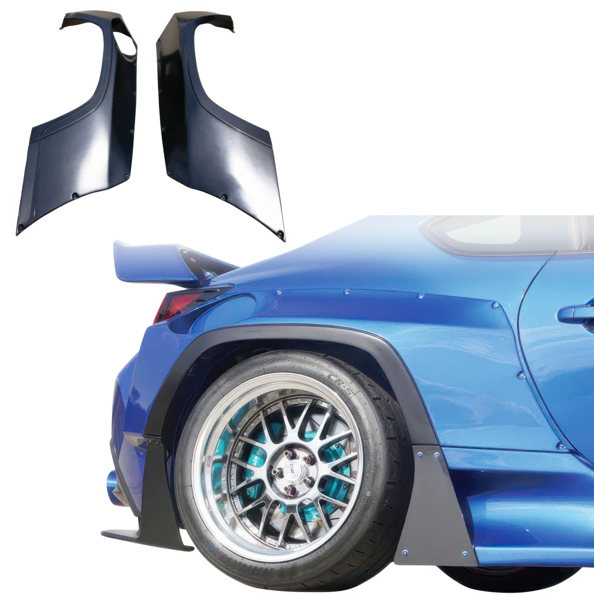 FRP TKYO Wide Body Fender Flares (rear) > Subaru BRZ 2022-2026 - 109327