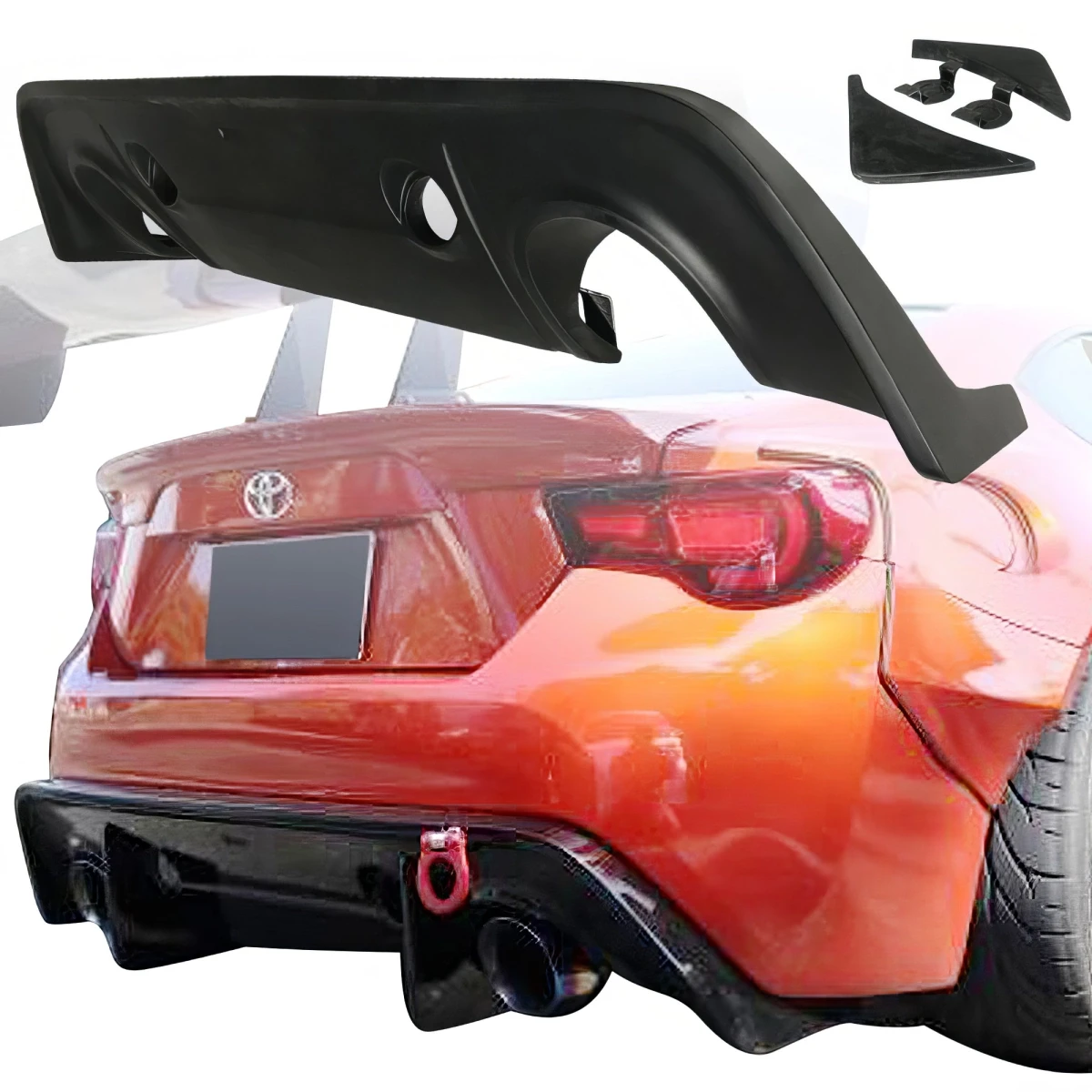 FRP AG T2 Diffuser > Subaru BRZ 2013-2021 - 109358