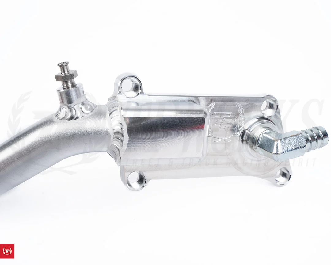 Kswap RWD K24A2 RBB Billet Upper Coolant Neck with 1/8 Bleed Port + Speed Bleeder