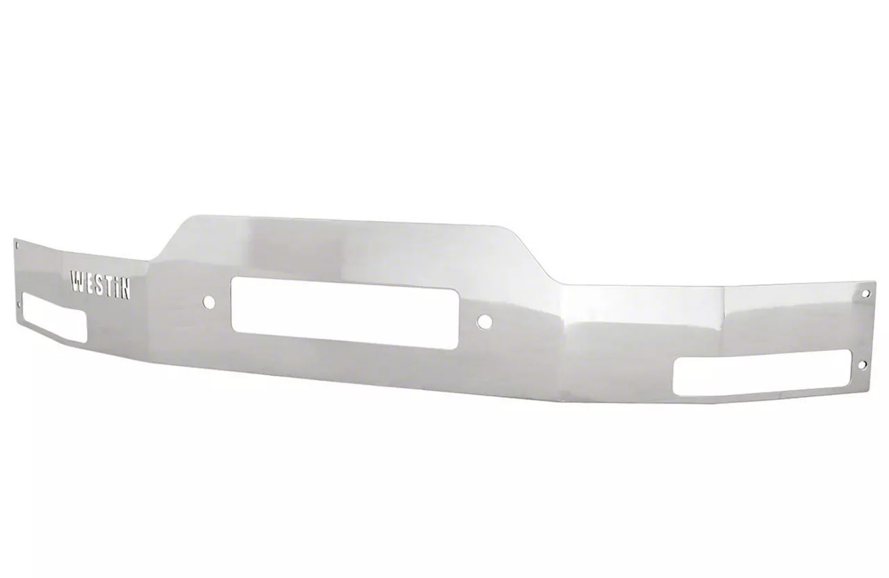 Max Winch Tray Face Plate; Stainless Steel (09-20 F-150, Excluding Raptor & Platinum)