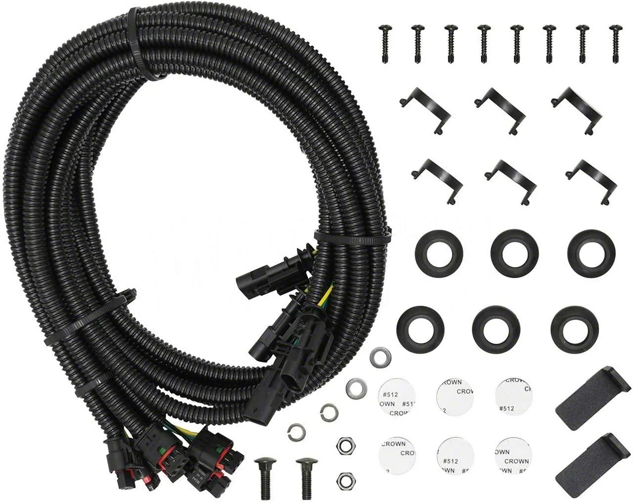 Westin HDX Bandit Front Bumper Sensor Kit (19-26 Silverado 1500)