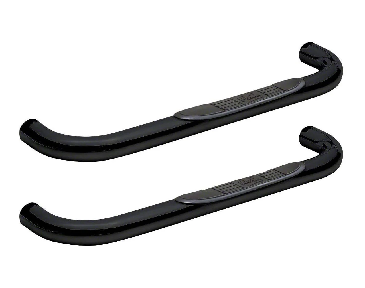 Westin Signature 3-Inch Nerf Side Step Bars; Black (17-26 F-250 Super Duty Regular Cab)
