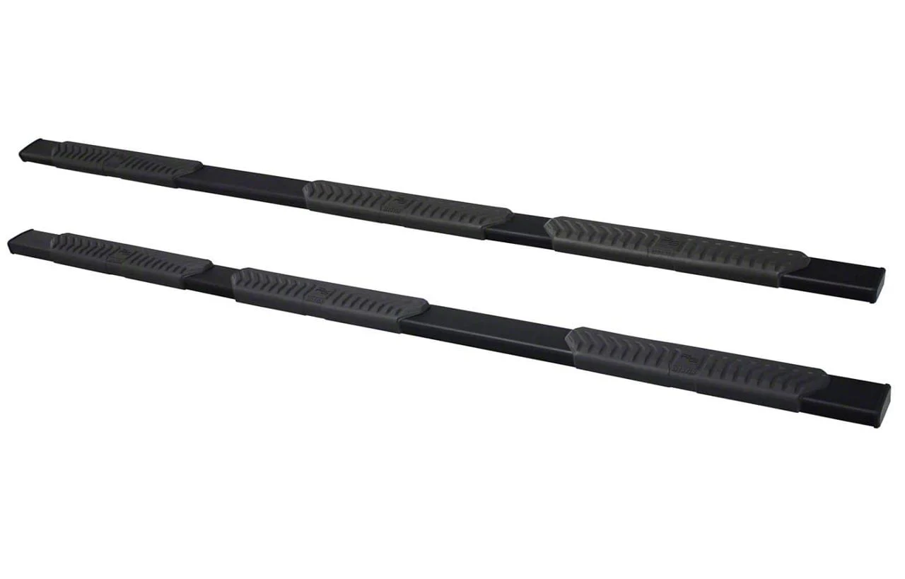 Westin R5 M-Series Wheel-to-Wheel Nerf Side Step Bars; Black (11-16 F-250 Super Duty SuperCrew w/ 6-3/4-Foot Bed)