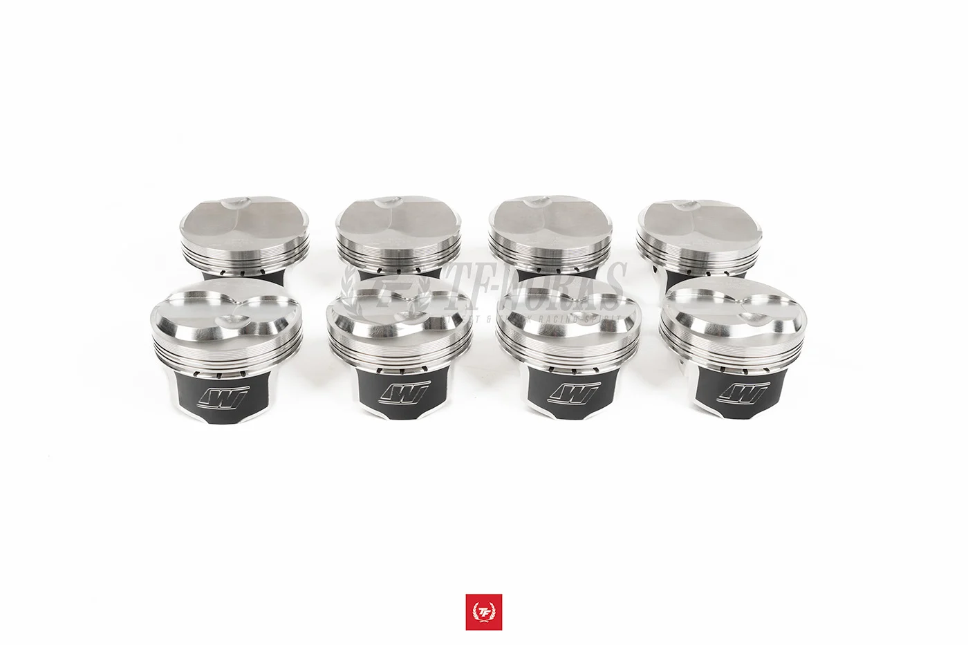 Wiseco Forged Domed High Compression 12.4:1 Pistons for LS Engines