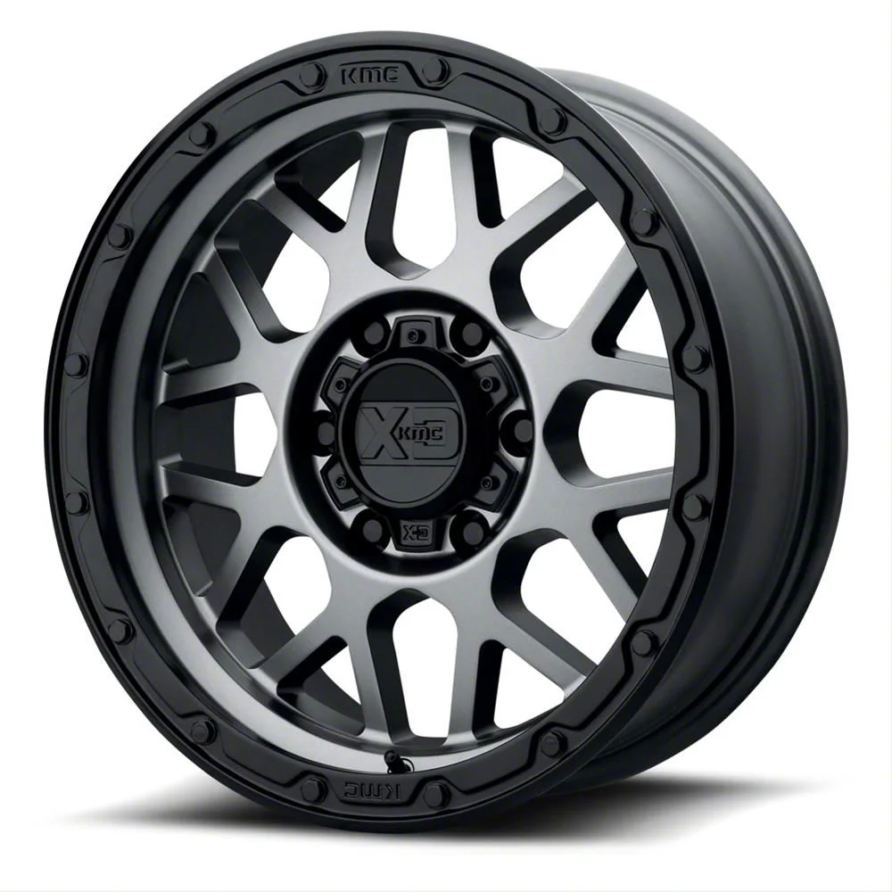 XD Grenade OR Matte Gray 6-Lug Wheel; 20x9; 18mm Offset (07-14 Tahoe)