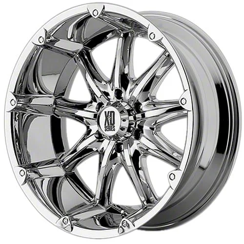 XD Badlands Chrome 6-Lug Wheel; 20x9; -12mm Offset (07-14 Yukon)