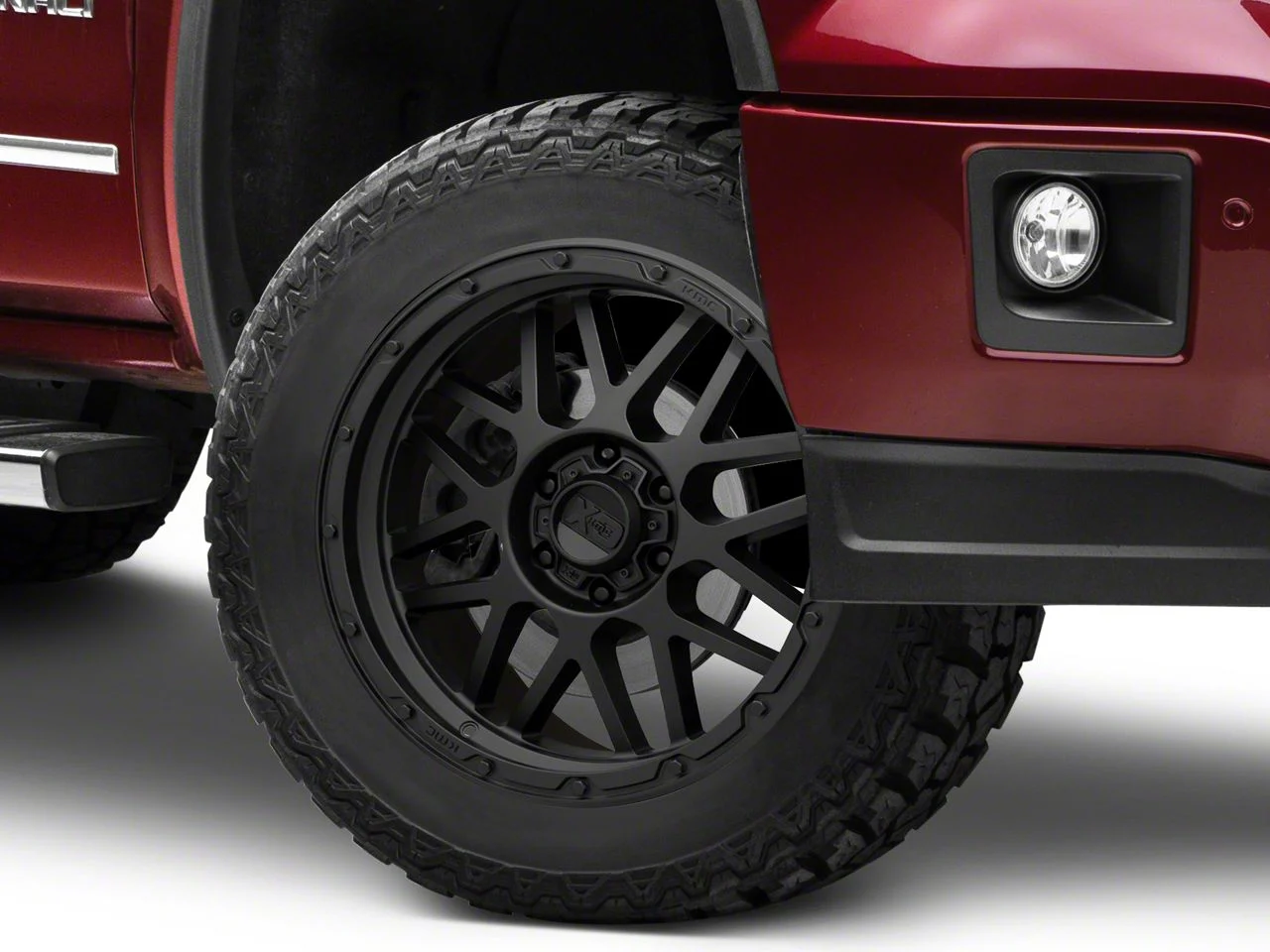 XD Grenade OR Matte Black 6-Lug Wheel; 20x9; 18mm Offset (14-18 Sierra 1500)