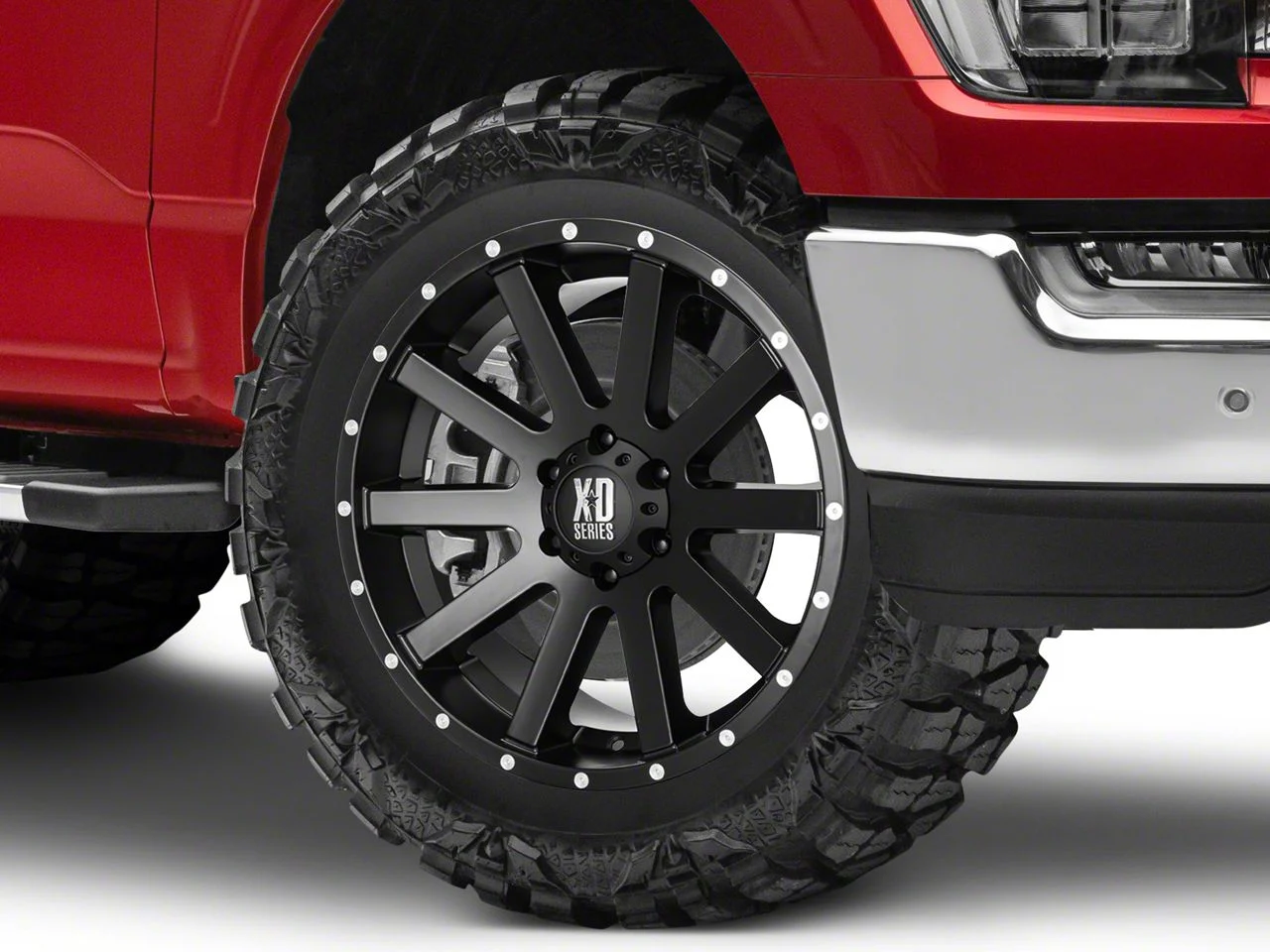 XD Heist Satin Black 6-Lug Wheel; 20x9; 30mm Offset (21-26 F-150)