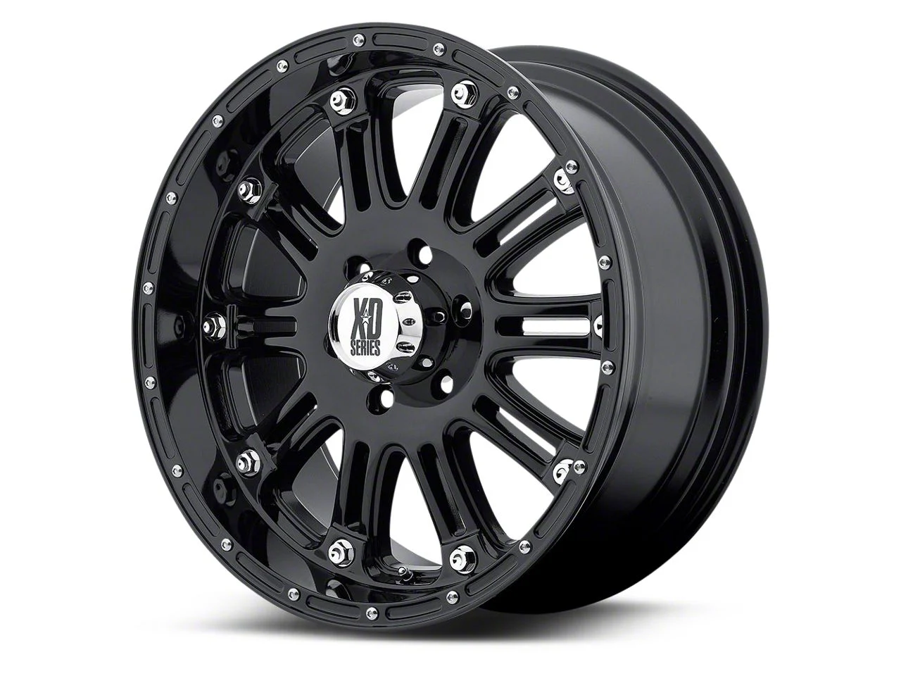 XD Hoss Gloss Black 5-Lug Wheel; 20x9; 18mm Offset (09-18 RAM 1500)
