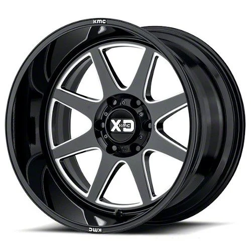 XD Pike Gloss Black Milled 6-Lug Wheel; 20x9; 0mm Offset (19-23 Ranger)