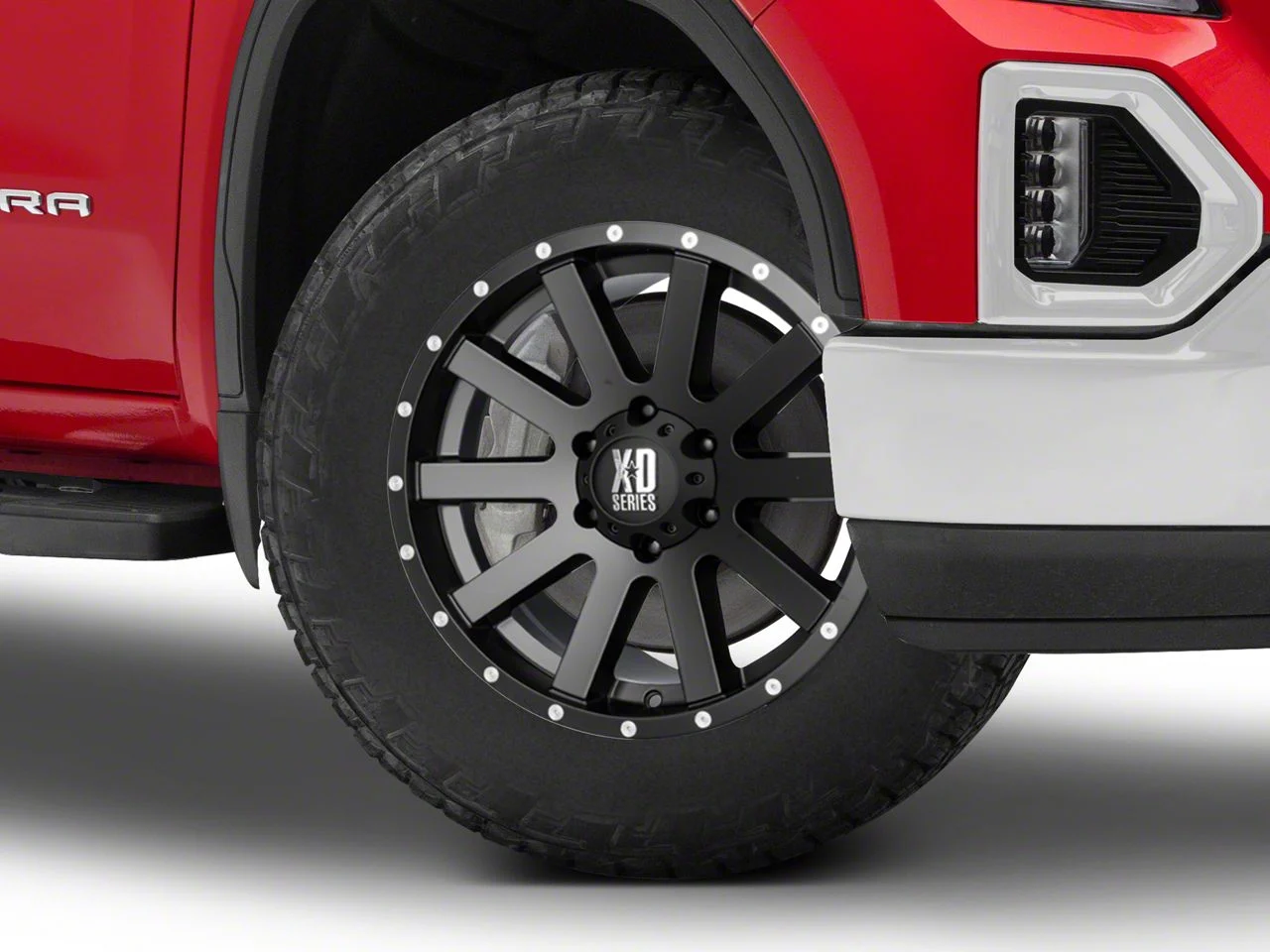 XD Heist Satin Black 6-Lug Wheel; 20x10; -24mm Offset (19-26 Sierra 1500)