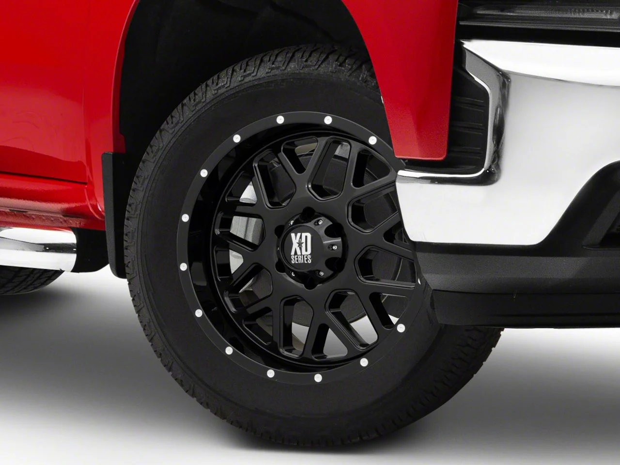 XD Grenade Gloss Black 6-Lug Wheel; 20x9; 18mm Offset (19-26 Silverado 1500)