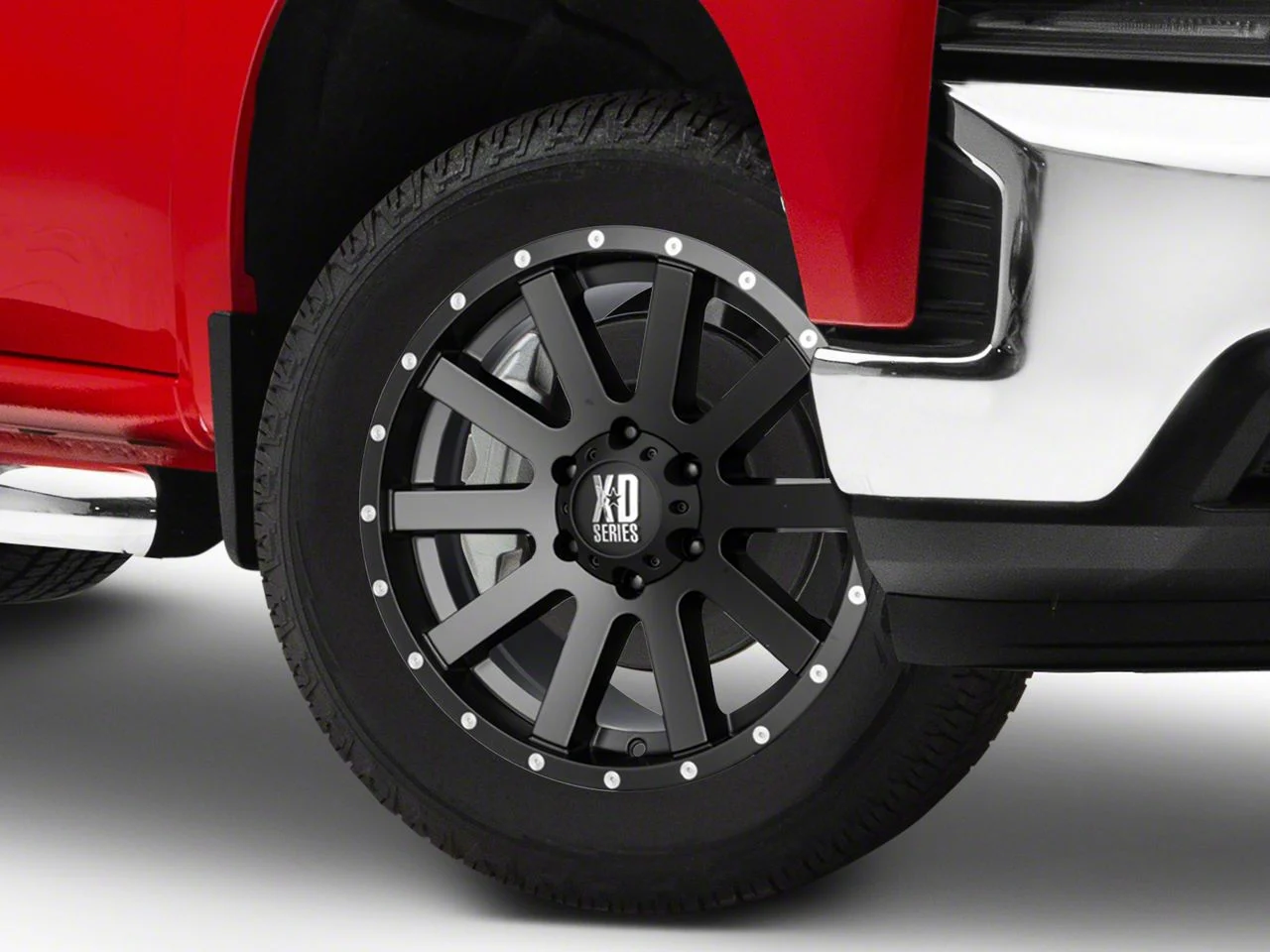 XD Heist Satin Black 6-Lug Wheel; 20x10; -24mm Offset (19-26 Silverado 1500)