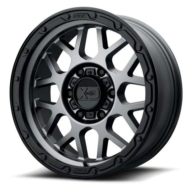 XD Grenade OR Matte Gray 6-Lug Wheel; 17x8.5; 0mm Offset (07-14 Tahoe)