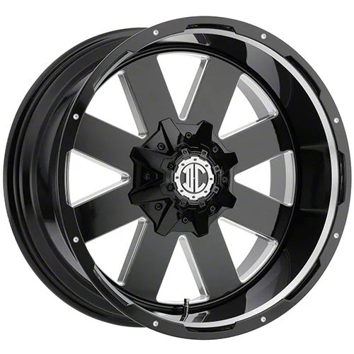 Xtreme Offroad NX-18 Midnight Black Milled 6-Lug Wheel; 20x10; -25mm Offset (09-14 F-150)