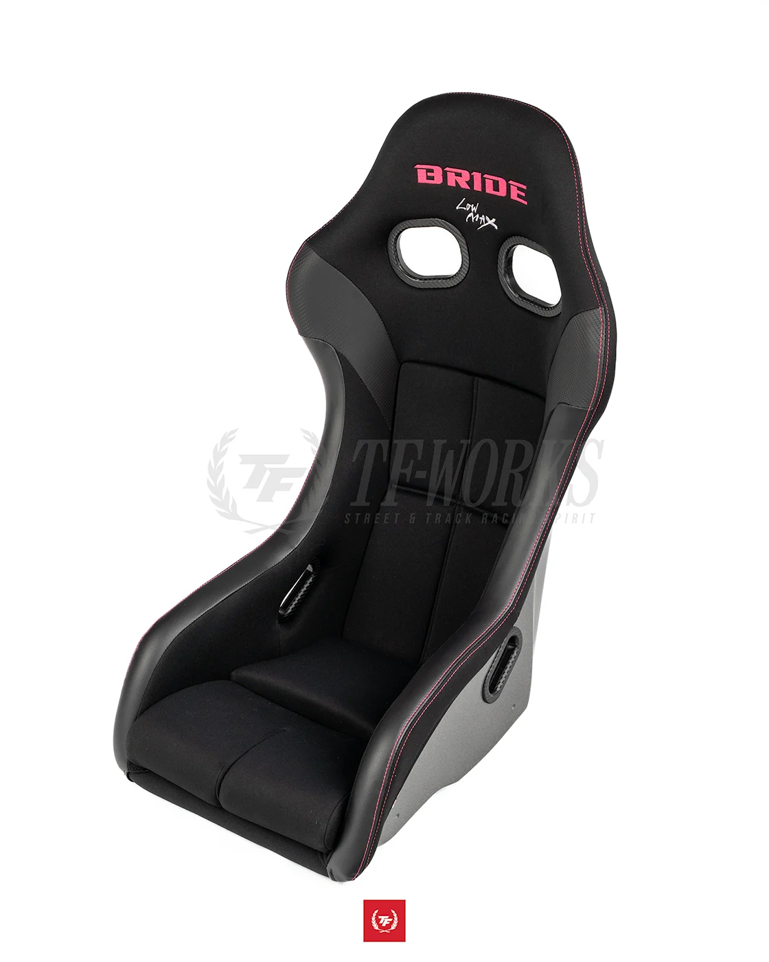 BRIDE Zeta IV VERIA Small Bucket Seat - Pink Logo