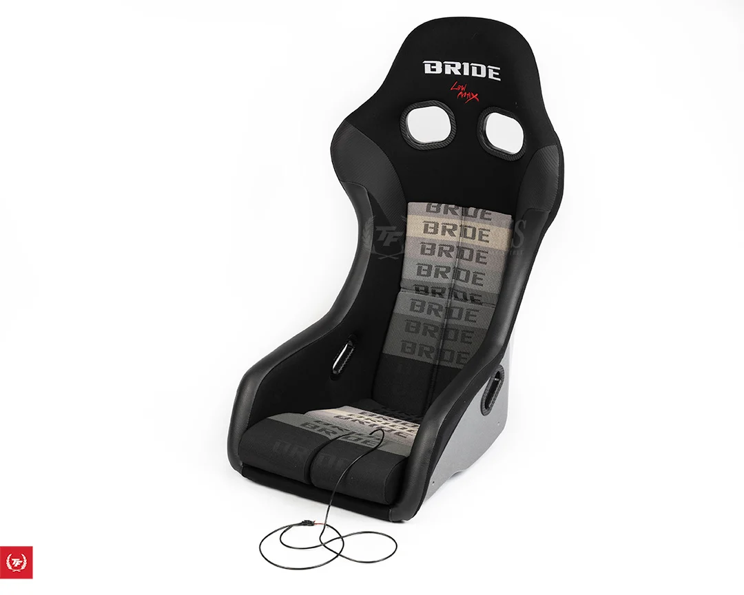 Bride Zeta IV Seat - Black Gradation / Super Aramid Black Carbon - HANS Compatible