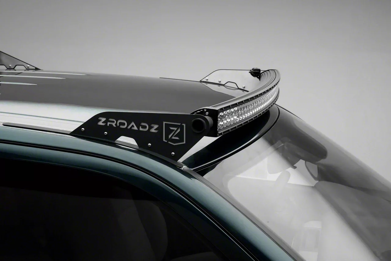 ZRoadz 50-Inch Curved LED Light Bar Front Roof Mounting Brackets (09-18 RAM 1500)