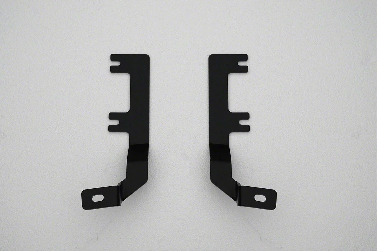 ZRoadz Two 3-Inch LED Pod Lights with Hood Hinge Mounting Brackets (09-18 RAM 1500)