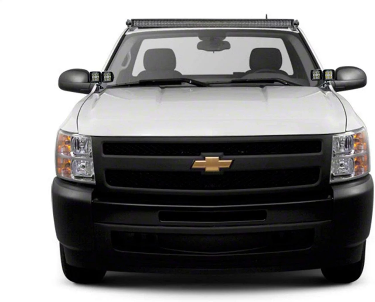 ZRoadz 50-Inch LED Light Bar Roof Mounting Brackets (07-13 Sierra 1500)