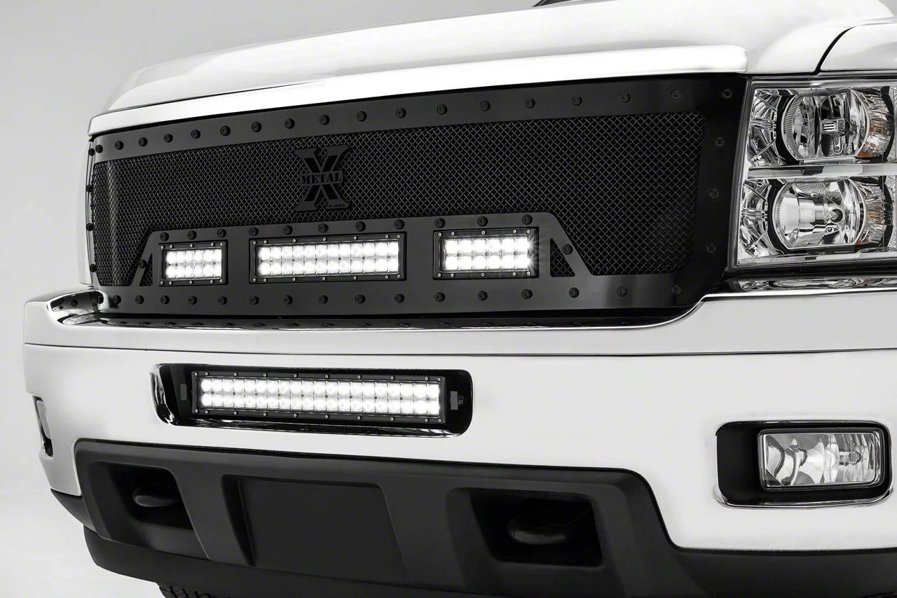 ZRoadz 20-Inch LED Light Bar Bumper Mounting Brackets (11-14 Silverado 2500 HD)