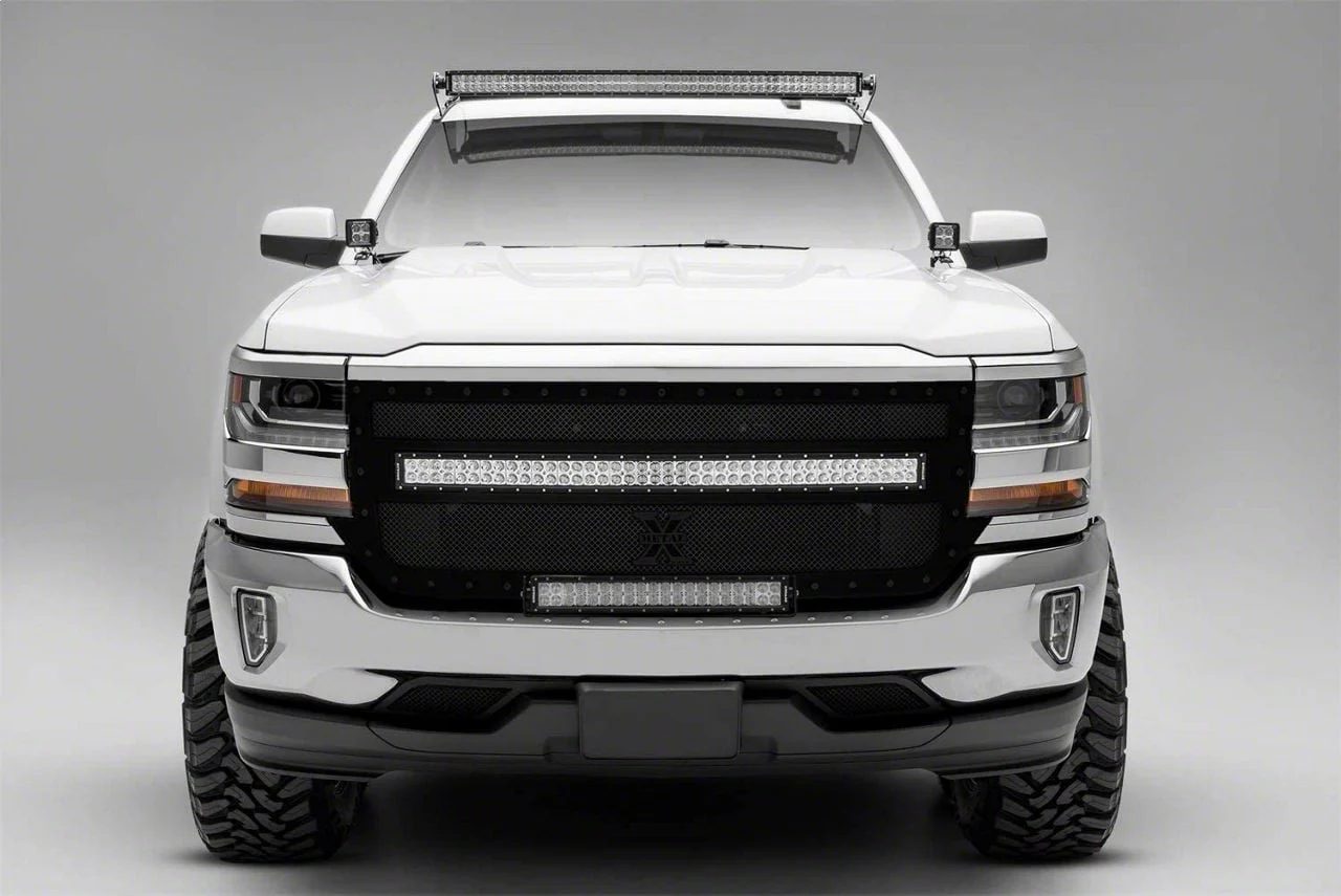 ZRoadz 50-Inch LED Light Bar Roof Mounting Brackets (15-19 Silverado 2500 HD)