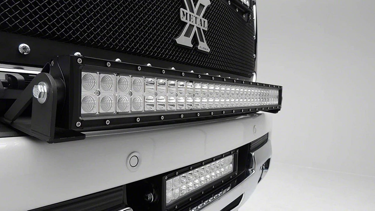ZRoadz 30-Inch LED Light Bar with Bumper Mounting Brackets (15-19 Silverado 3500 HD)