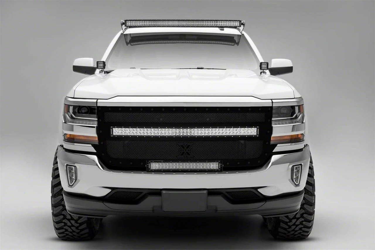 ZRoadz 50-Inch LED Light Bar Roof Mounting Brackets (15-19 Silverado 3500 HD)